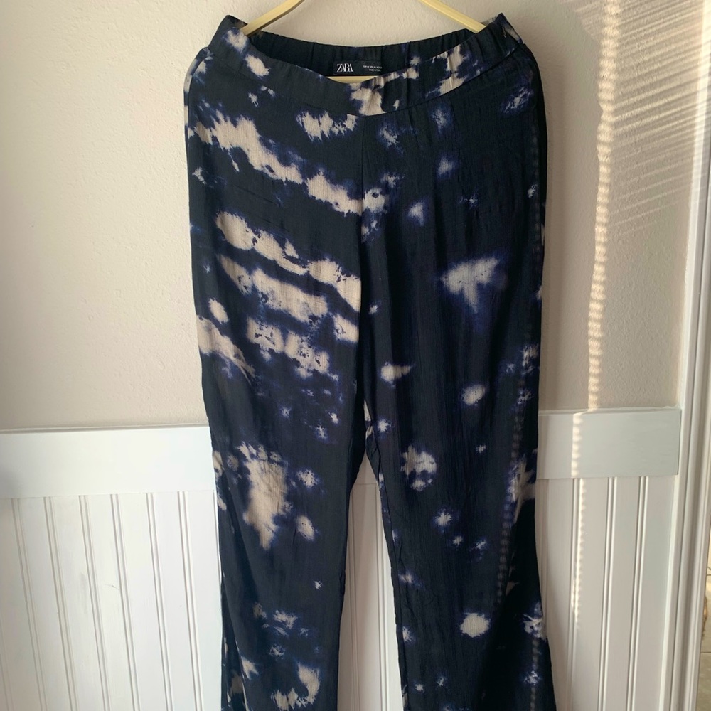 ZARA | Tie Dye Hippie Pants